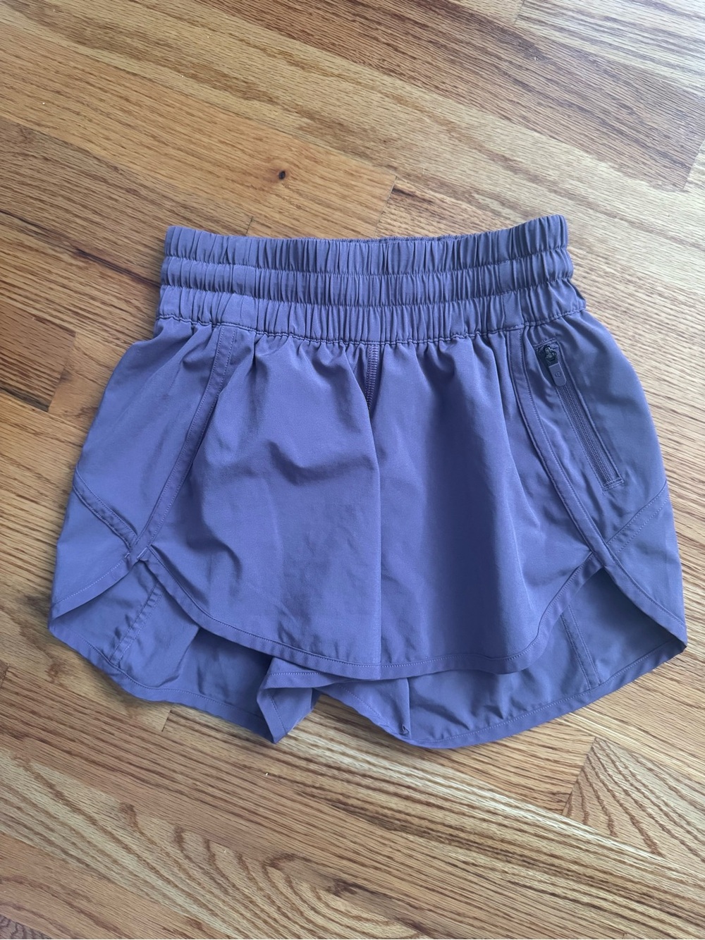 lululemon athletica Lavender Athletic Skort-Style Running Shorts